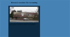 Desktop Screenshot of bowentax.net